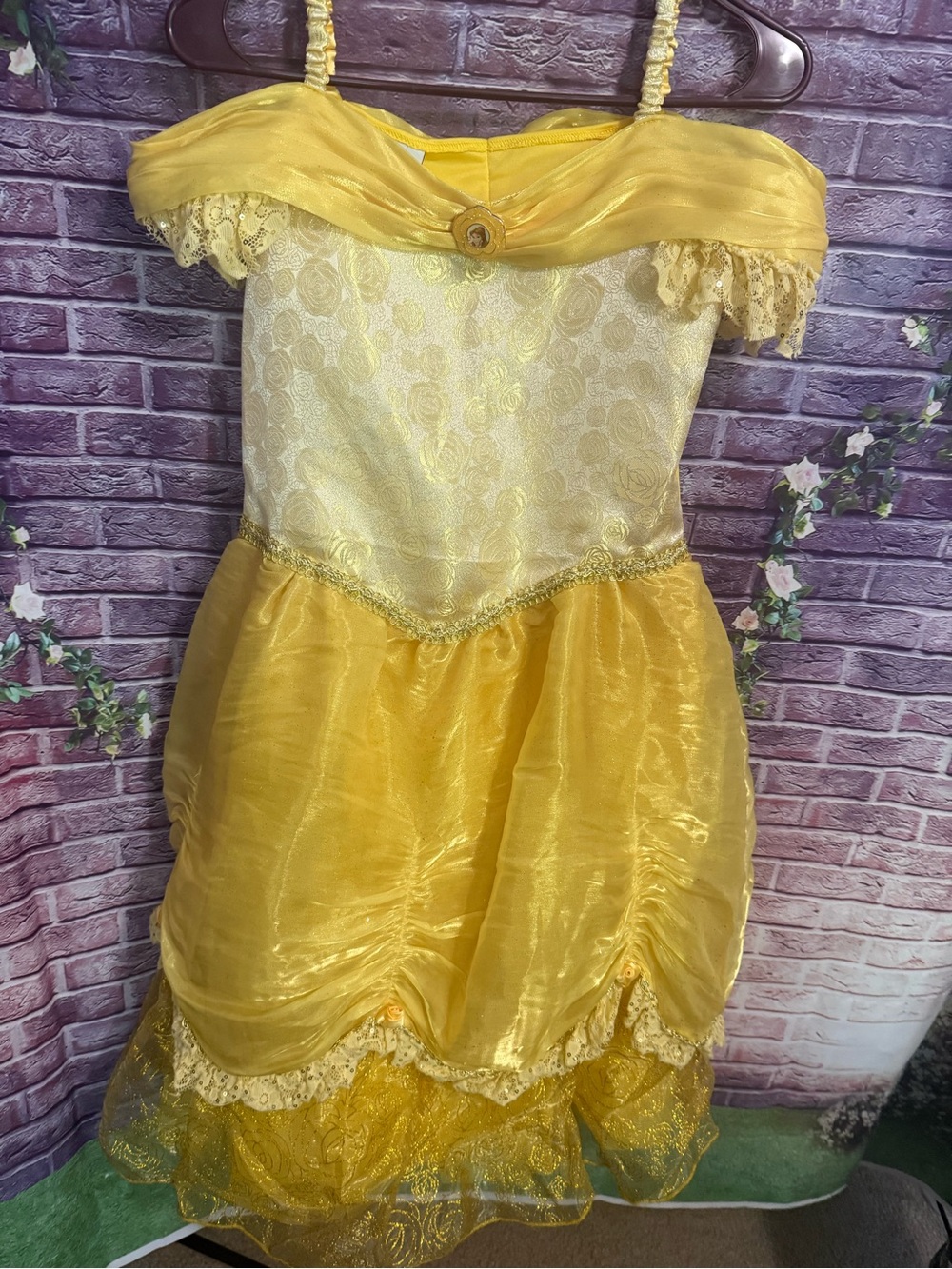 Disney Parks Authentic Princess Belle Costume Dress new with tags XL 14/16
